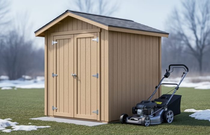 How to Build a Small Storage Shed for Your Push Mower: 8 Steps to Protect Your Equipment